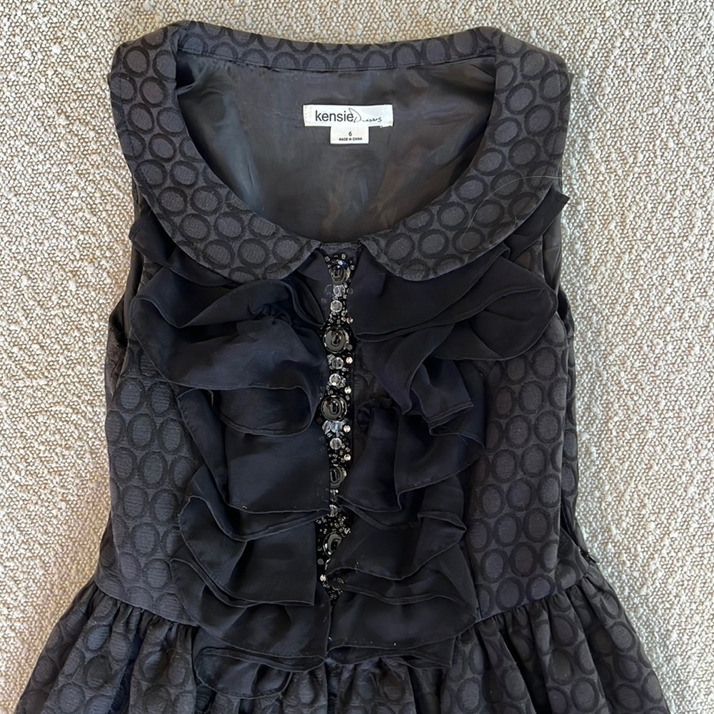 Kensie | Black Cocktail Dress